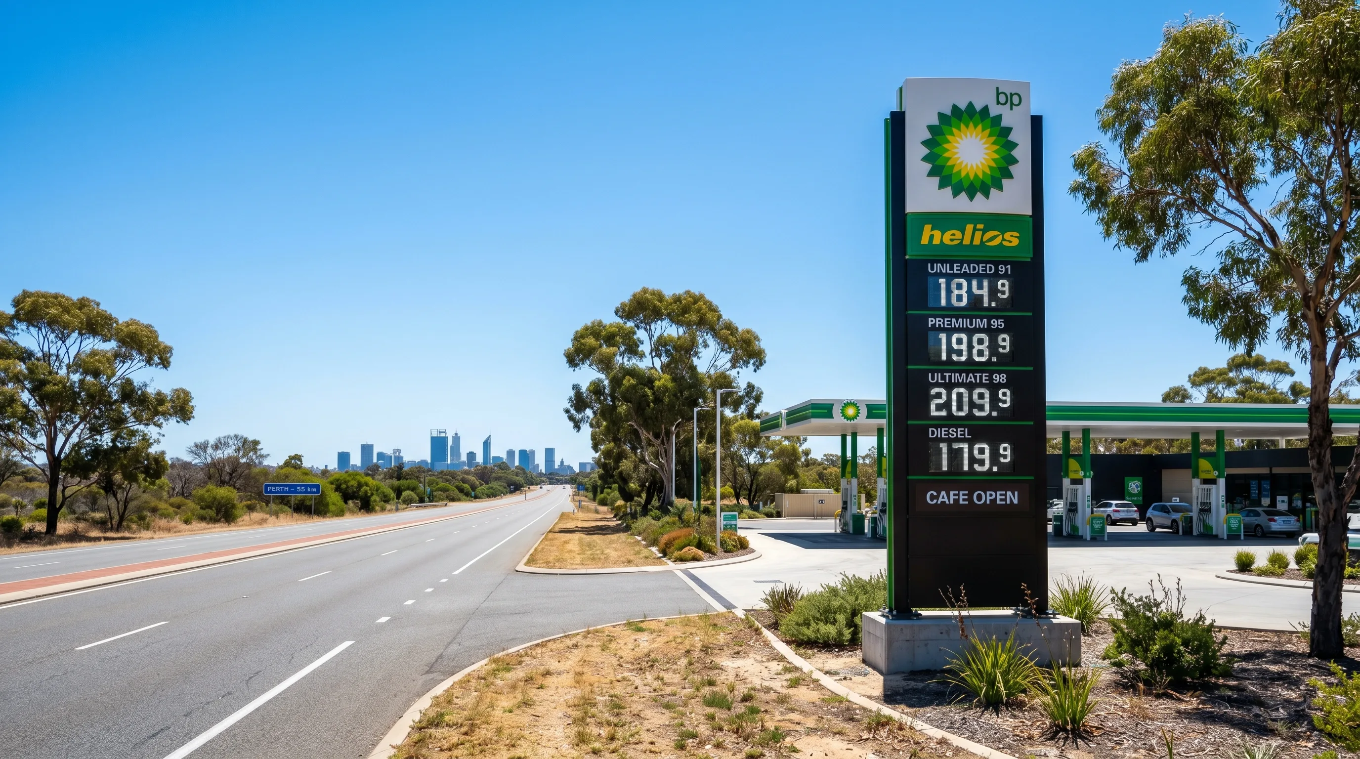 Perth and WA fuel price cycle